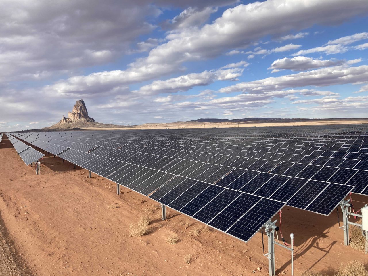 Solar panels on the set of Say When by Jessica Segall